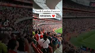 North London Forever Live Arsenal  Brighton [upl. by Aldous828]