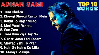 Top 10 Best Adnan sami Hit songs  Adnan Sami Album Songs [upl. by Rye]