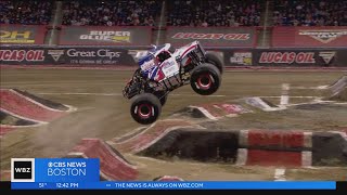 Monster Jam bringing excitement for all ages to Gillette Stadium [upl. by Elenahc]