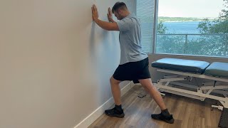 How To Stretch Your Ankle  Calf Gastrocnemius Muscle [upl. by Kaenel]