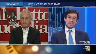 Marco Travaglio Zittisce Severgnini e Gilli Ucraina Nella Nato Si esce da una guerra in un altra [upl. by Ermin]