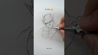 How to Draw Piccolo in 10sec 10mins 10hrs shorts [upl. by Vallo]