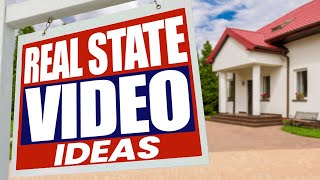 Top 10 Real Estate Video Ideas for 2022 Video marketing ideas [upl. by Jelsma]