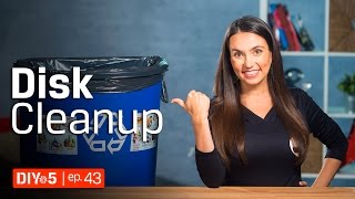 How to Speed Up Your PC – Windows 10 Disk clean up 💾 DIY in 5 Ep 43 [upl. by Daryn]