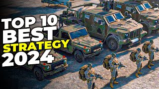 Top 10 BEST Strategy Games for Android amp IOS 2024  Strategy Games Android  RTS games Android [upl. by Guinna149]