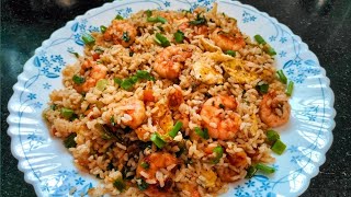 MY Favourite Prawn Fried rice  The Best Chinese fried rice  Flavourful Shrimp [upl. by Zahara]