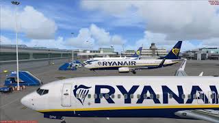 Fly To Tarbes–Lourdes–Pyrénées Airport  FSX and Vatsim [upl. by Amsirahc400]