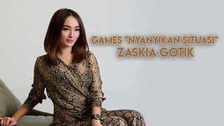 Zaskia Gotik Kocak Banget Main Game NYANYIKAN SITUASI [upl. by Jb617]