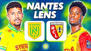 🔴 NANTES  LENS 🔴 Les SANG et OR visent le TOP 5  fcn vs rcl LIGUE 1 J20 L1 Direct Live Stream Talk [upl. by Ahsenyt]