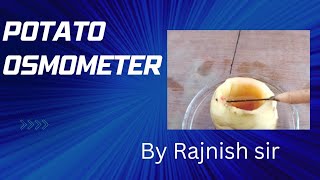 potato osmometer experimentclass 11 biology biology [upl. by Arsi]