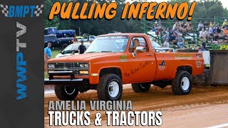 TRUCK amp TRACTORS pulling at Amelia June 15 2018 [upl. by Eidde]