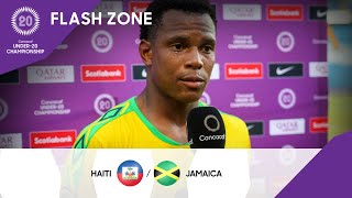 Concacaf Under20 Championship 2022 Flash Zone  Tarick Ximines from Jamaica [upl. by Castorina]