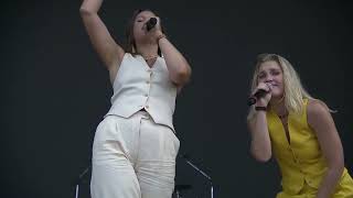 Aly amp AJ  Potential Breakup Song Explicit Live at Lollapalooza 2021 [upl. by Llennahc356]