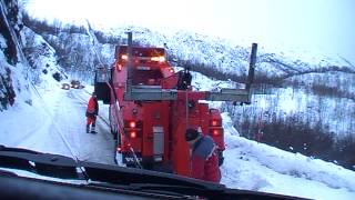 Truckberging in Øksfjord [upl. by Assecnirp]