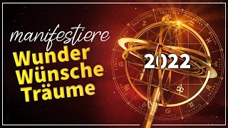 Manifestiere Deine Träume Starke Hypnose für Wünsche amp Wunscherfüllung [upl. by Rimahs]