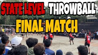 State level throwball FINAL tough match banglore medical clg vs basaveshwar medical clg chitradurga [upl. by Anid]