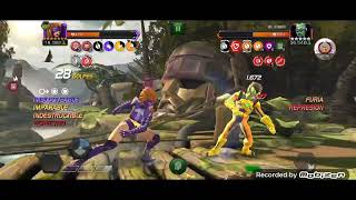 Mcoc Titania vs El lider [upl. by Firooc]