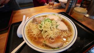 Chuka Soba Inoue  Shoyu Ramen  Tsukiji Fish Market  Tokyo Japan [upl. by Belvia]