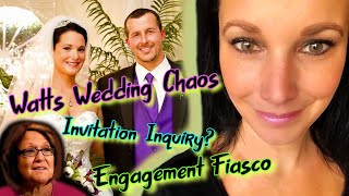 Chris amp Shannans Engagement Fiasco  The Watts Wedding Chaos  Invitation Inquiry amp Chriss Prayers [upl. by Fotina]