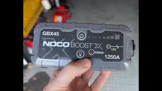 NOCO Boost X GBX45  Because smart 453 batteries suck [upl. by Horbal]