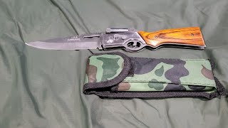 usa super knife gun switchblade review [upl. by Wehttam150]