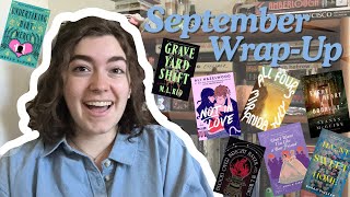 September Reading Wrap Up So many ARCs [upl. by Pugh656]