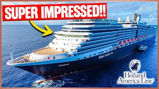 Holland Americas Eurodam Cruise Ship Review [upl. by Allemat618]