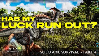 Parasaur Fails Solo Ark Survival Part 4 [upl. by Hareema674]