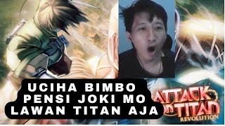 COBA GAME ATTACK ON TITAN  REVOLUTION SERU CUG [upl. by Nary620]