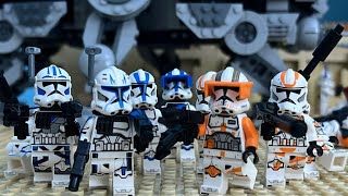 Lego Star Warsbattle of Geonosis 22stop motion [upl. by Antonie]