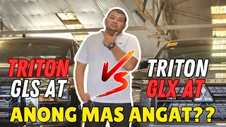 COMPARISON VIDEO NG 2024 TRITON GLX AND GLS 4X2 AT TARA PANOORIN NATIN [upl. by Ahsiak]