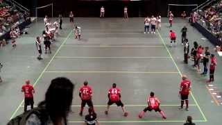 Canada vs USA  Mens Final  Dodgeball World Championship 2014  2nd Half [upl. by Sublett121]