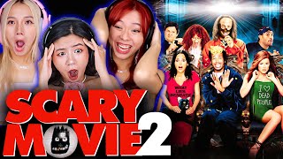 Foreign Girls React  Scary Movie 2  First Time Watch [upl. by Dranyar]