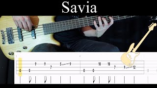 Savia Soen  BASS ONLY Bass Cover With Tabs [upl. by North]