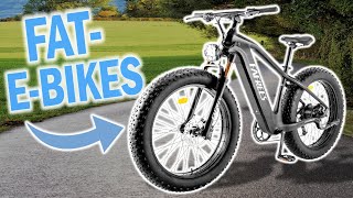 Beste EBIKES FATBIKES 2024  Top 3 E Bikes mit breiten Reifen [upl. by Hameerak]