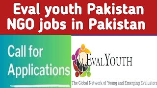 Evalyouth Pakistan NGO jobs in Pakistan  Task force leads provincial coordinator jobs 2024 [upl. by Norabal]