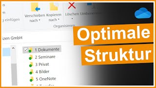 OneDrive Die optimale OrdnerStruktur 7 OrdnerSystem [upl. by Ardenia]