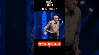 Old Man Leaves Audience Shocked with His Transformation americangottalent agt ai [upl. by Neahs]