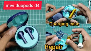 haw to repair mivi duopods d4 charging case  case kaise repair kre  TH24 [upl. by Initsed163]