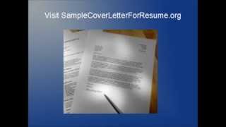 Sample Cover Letter For Resume  Free Cover Letter Templates  Sample Cover Letter [upl. by Lejna]