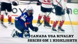 CANADA USA GM 1 RIVALRY SERIES FULL HIGHLIGHTS Nov 624 [upl. by Ratcliffe326]