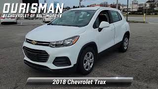 Certified 2018 Chevrolet Trax LS Baltimore MD 202611A [upl. by Brandise]