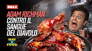 Adam Richman contro il Sangue del Diavolo  Man vs Food [upl. by Etra740]