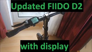 Fiido D2 modifications with display backlight reflextorsfor Germany StVO legal [upl. by Artemisia102]