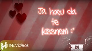 MrBlack  Ja hocu da te kissnem Official Lyric Video [upl. by Noirda557]