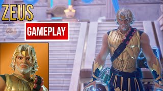 New Zeus Skin Gameplay Fortnite Battle Royale [upl. by Arammat]