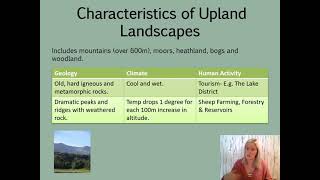 Characteristics of Upland Lowland and Glaciated Landscapes [upl. by Nelyt986]