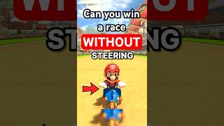 Can you Win a Race WITHOUT Steering mariokart mario nintendo gaming [upl. by Batista270]