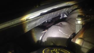 Ford F350 64 uppipe exhaust leak [upl. by Shepherd]