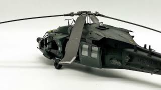 Italeri No 2706 UH 60 MH 60 Black Hawk Night Raid [upl. by Rasecoiluj]